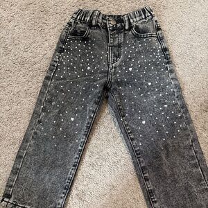 Rhinestone jeans 4T